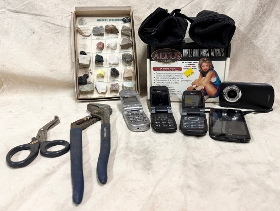 Mineral Specimens, Ankle Weights And More