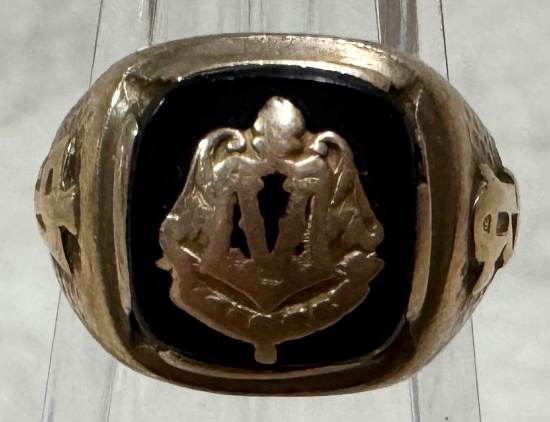Antique 10K Class Ring