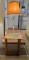 Lamp/Table with Bottom Shelf