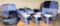 Quadrettini Hand-Painted Collection Square Dishes
