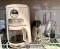 KitchenAid Coffee Maker, Mr. Coffee carafe, Dale Earnhardt Beer Mug, Cuisinart Food Processor