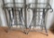 Iron & Glass Outdoor Table