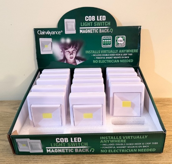 Fourteen Cob Led One Hundred Fifty Lumens with Magnetic Back