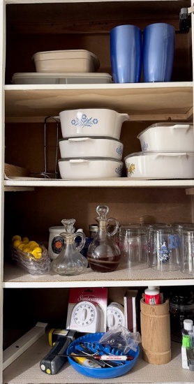 Right Side Kitchen Cabinet Lot