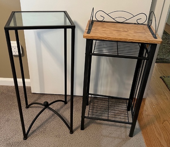 Two Metal Tables