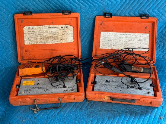 Lot Of 2 Metro-Tel Cable Locators