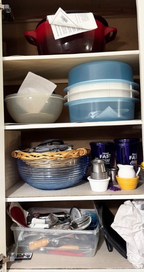 Left Side Kitchen Cabinet Lot