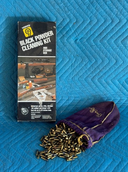 Black Powder Cleaning Kit & Bullets