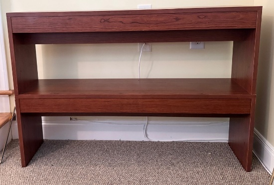 Console Table with Bottom Shelf