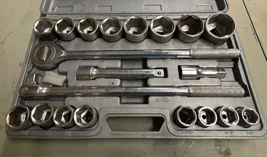 21 Pc Socket Wrench Set 3/4 Drive