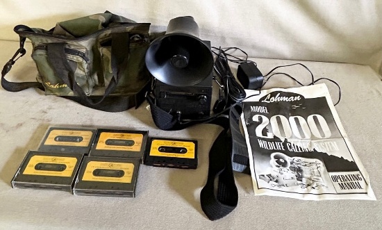 Animal Call Box In Camo Bag
