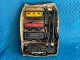 Vintage 3 Car And Engine Train Set