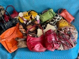 2 Totes Of ladies Purses