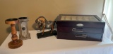 Humidor and Decorative Items