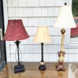 Three Lamps