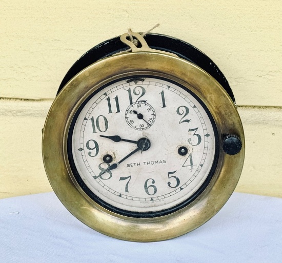 Vintage Seth Thomas Ships Clock