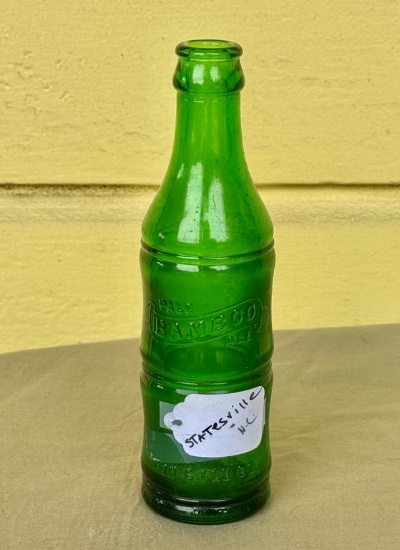 Rare Bamboo Statesville, NC Soda Bottle