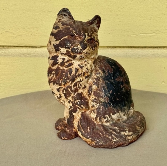 Newer Cast Iron Cat Doorstop