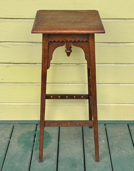 Aesthetic Oak Plant Stand