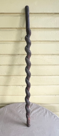 Twisted Carved Root Cane