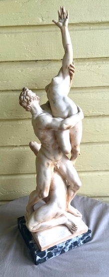 Alabaster Vintage Sculpture by G. Ruggeri