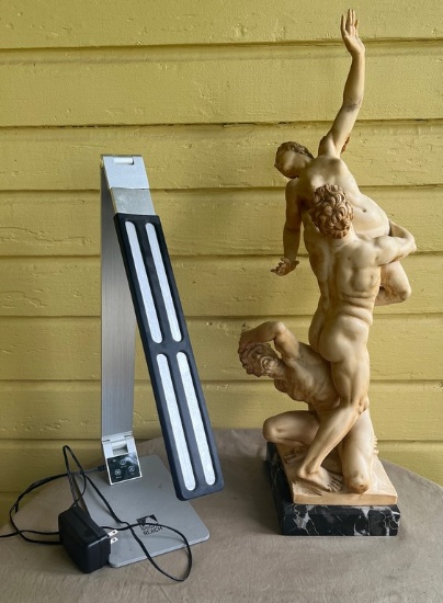 Alabaster Vintage Sculpture by G. Ruggeri