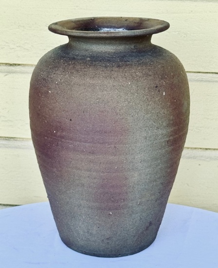 Large Catawba Valley NC Hiton Pottery Storage Jar