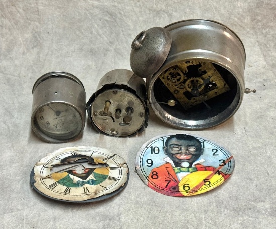 Antique Sambo Alarm Clock with Others