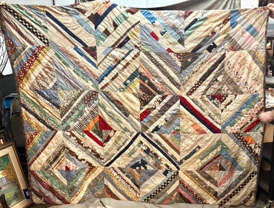 Vintage Multi-Patch Quilt