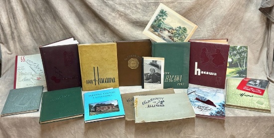Lot of 1940s-50s Lenoir Rhyne College Yearbooks