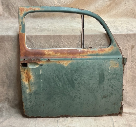 Vintage Volkswagen door