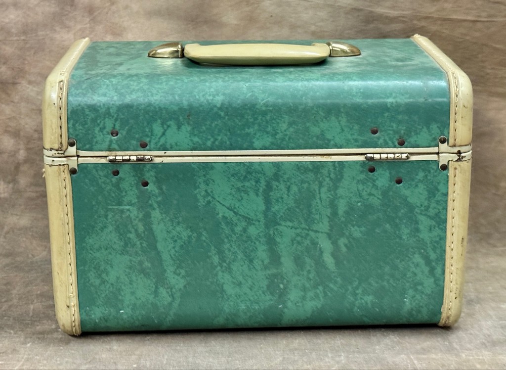 Samsonite Train Case Vintage Green Samsonite Luggage Vintage