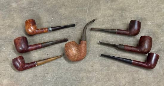 Lot of Seven Pipes