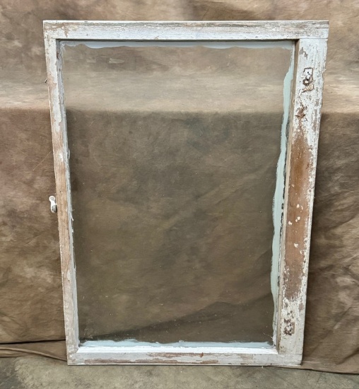 Clear Pane Window in Wooden Frame