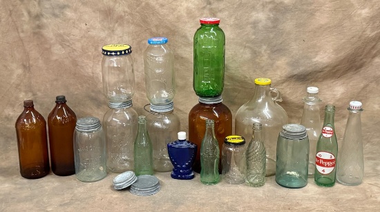 Big  Box of Bottles and Jars