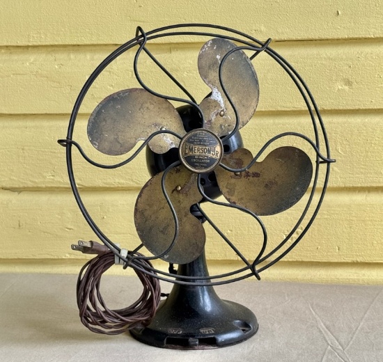 Emerson Jr. Four Blade Antique Electric Fan