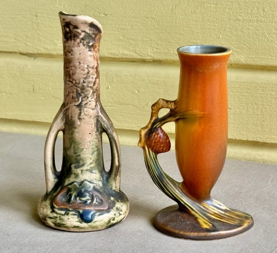 Two Roseville Pottery Vases