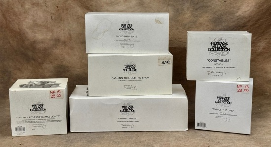 Department 56 Heritage Village Collection Accessories