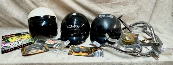Motorcycle Helmets and Parts