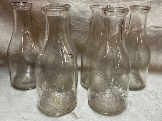 Box of Milk Bottles