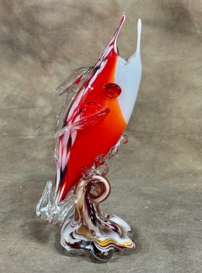 Murano Art Glass Fish Figurine