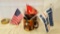 Lot of Ashtrays, Flags and More
