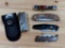 Collection Of Five Folding Blade Knives
