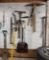 Group of Yard Tools