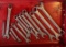 Set of Pittsburgh Standard Combination Wrenches