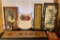 Lot of Seven Piece Home Decore Wall Art