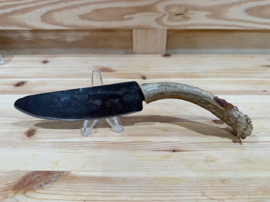 Handmade Stag Handle Hunting Knife