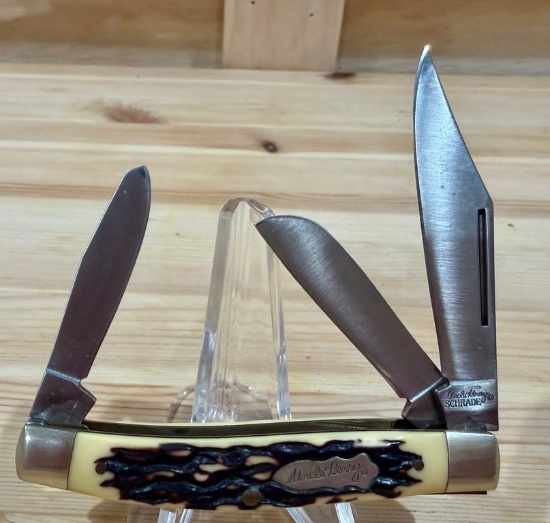 Uncle Henry Schrade 3 Blade Pocket Knife