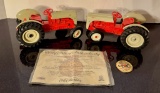 Lot of Two Ertl 1:16 Scale Ford Model 8N Tractors