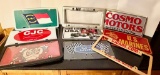 Mixed Variety of License Plates and Covers